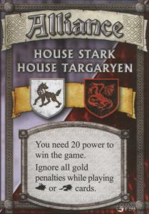 Stark/Targaryen Alliance